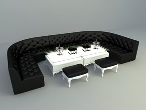 resting area design 3d model