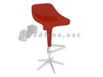 3d model modern pub chair download