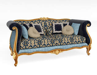 sofa 3d model free download Divano sofa ( 3 seat )
