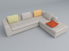 Sectional Sofa 3d models