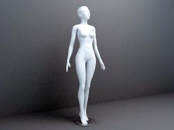 free 3D model figure female 002