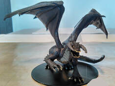 Game character 3d model - Black Dragon