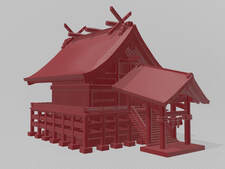 stl file free download - Izumo Shrine