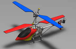 stl file free download - RC Helicopter