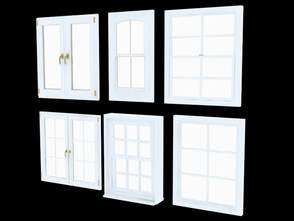 3d model casement & slide window design free download