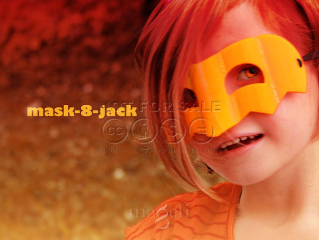 stl file free download - mask 8 jack