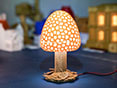 stl file free download - Mushroom lamp 1