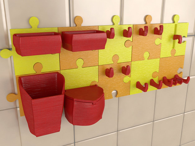 stl file free download - Puzzle for kitchen