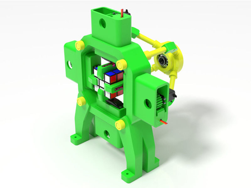 stl file free download - Rubik s Cube Solving Robot