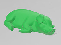 stl file free download - Sleeping Pig