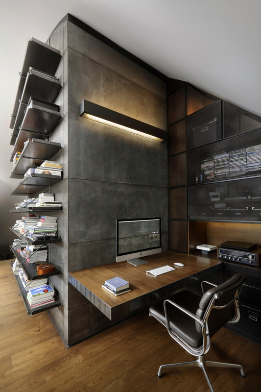study area with Industrial LOFT concept style on all3dfree