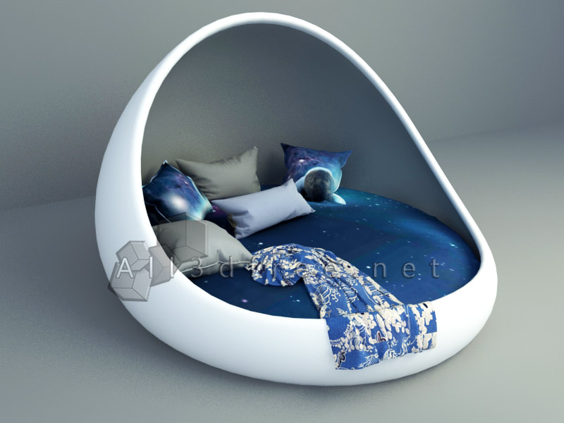 3d Model Collection - Tranquility Pod 008