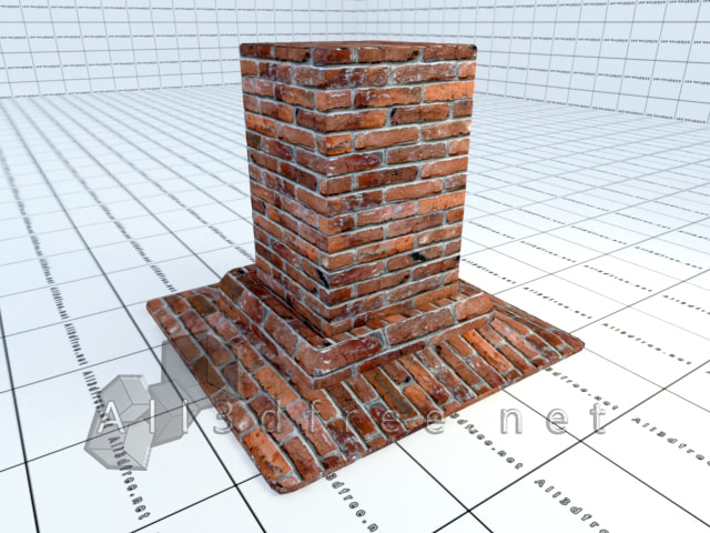 Vray materials stone brick wall 009 in 2020 collection