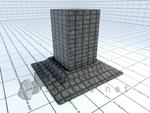 Vray materials Stack bond brick wall 016 in 2020 collection