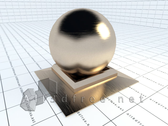 Vray materials Brushed stainless steel 029 in 2020 collection
