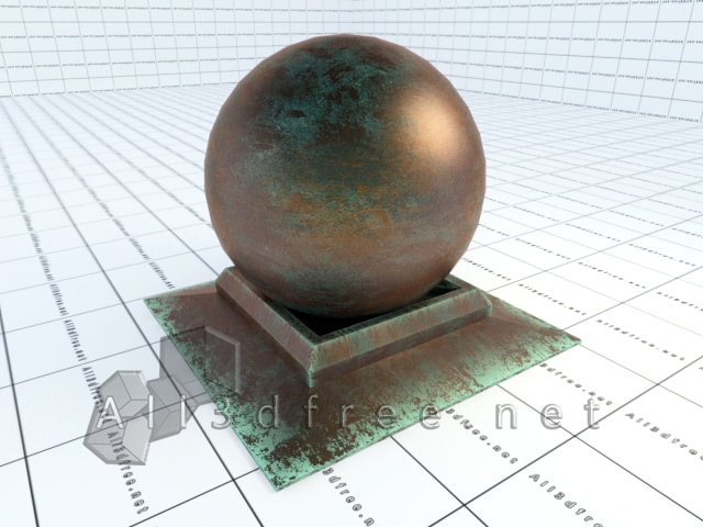 Vray materials copper 006 in 2020 collection