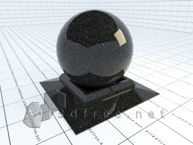 Vray materials Charcoal Black Granite 002 in 2020 collection