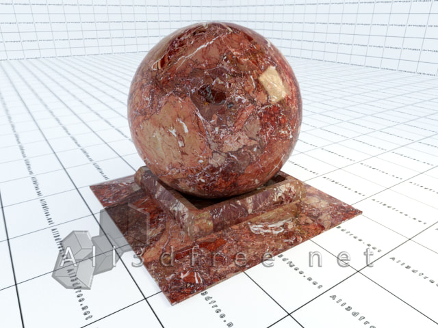 Vray materials Red Marble 001  in 2020 collection