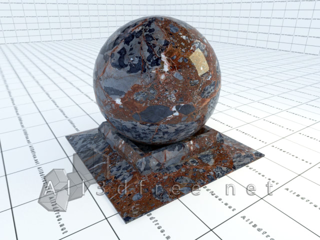 Vray materials blue marble 005  in 2020 collection