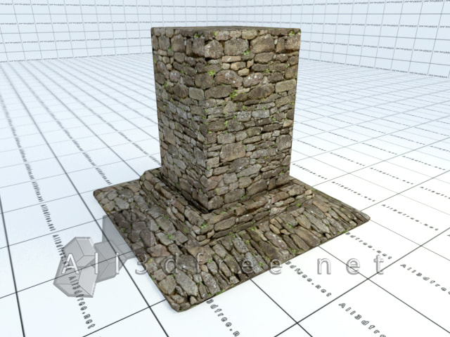 Vray materials Vray materials - Rubble wall 011 in 2020 collection