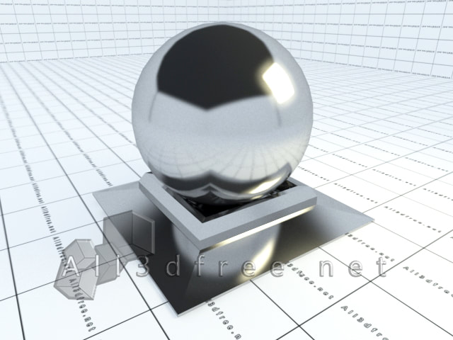 Vray materials Stainless steel 032 in 2020 collection