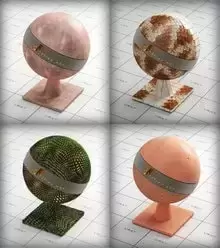  vray skin material collection