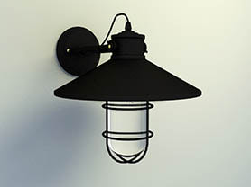 wall lamp 3d model 010